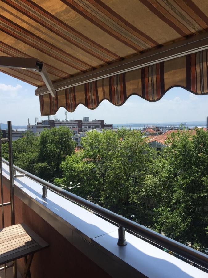 Luxury Panoramic Seaside Apartment Burgas City Eksteriør billede